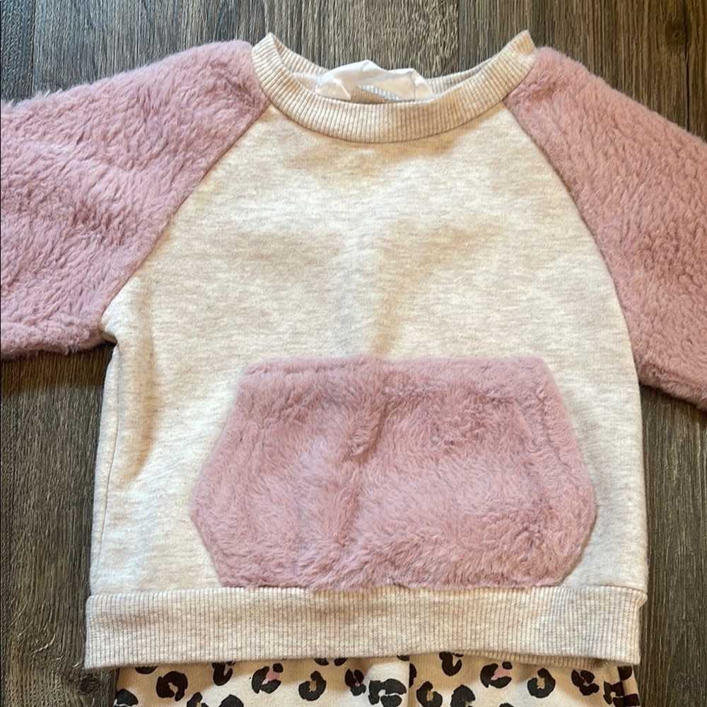 Rene Rofe Baby Pink and Cream Matching Set - Picture 2 of 6